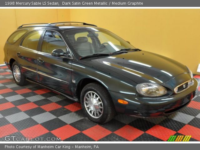 1998 Mercury Sable LS Sedan in Dark Satin Green Metallic