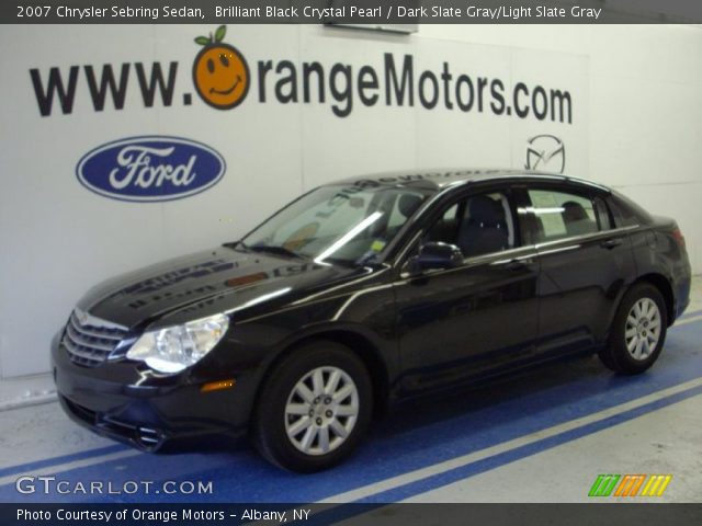 2007 Chrysler Sebring Sedan in Brilliant Black Crystal Pearl