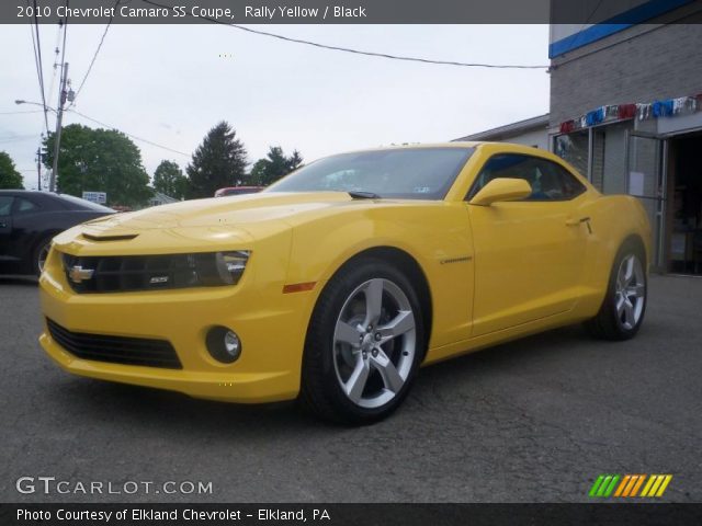 2010 Chevrolet Camaro SS Coupe in Rally Yellow