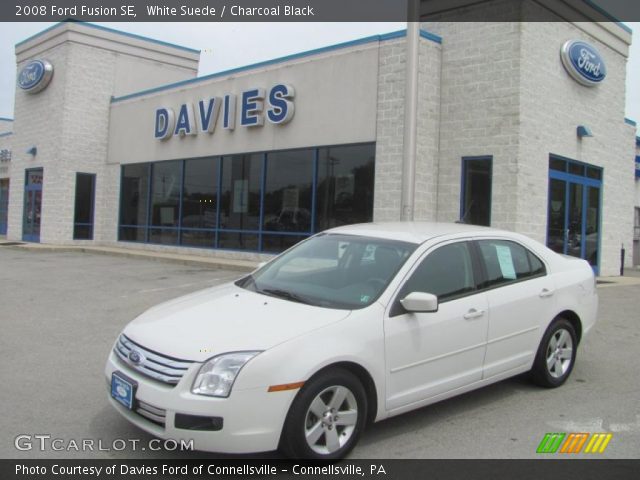 2008 Ford Fusion SE in White Suede