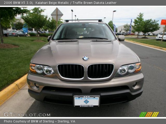 2006 BMW X5 3.0i in Kalahari Beige Metallic