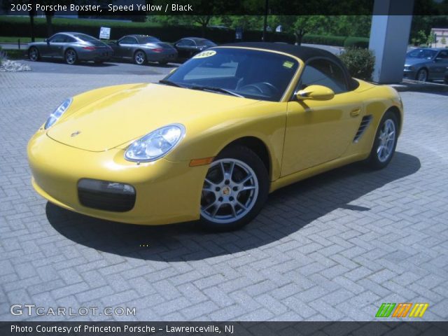2005 Porsche Boxster  in Speed Yellow