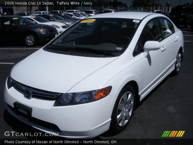 2006 Honda Civic LX Sedan in Taffeta White
