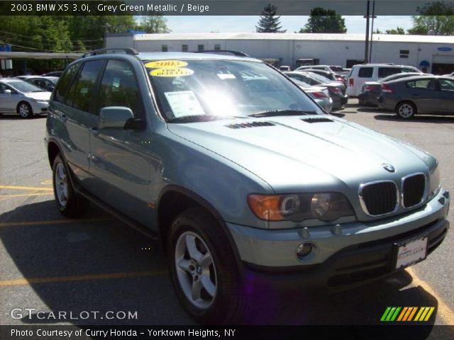 2003 BMW X5 3.0i in Grey Green Metallic