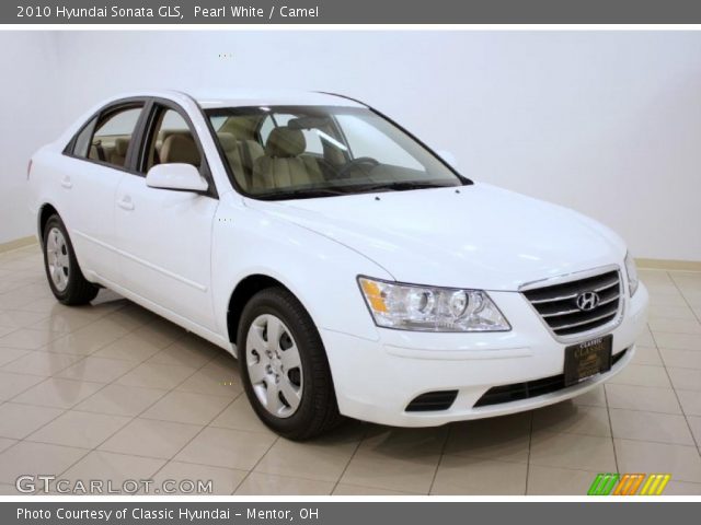 2010 Hyundai Sonata GLS in Pearl White