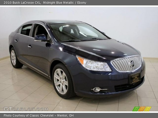2010 Buick LaCrosse CXL in Midnight Blue Metallic