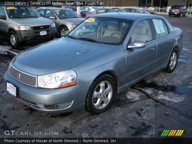 2003 Saturn L Series L300 Sedan in Silver Blue