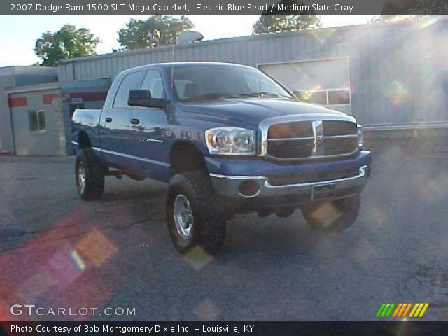 2007 Dodge Ram 1500 SLT Mega Cab 4x4 in Electric Blue Pearl