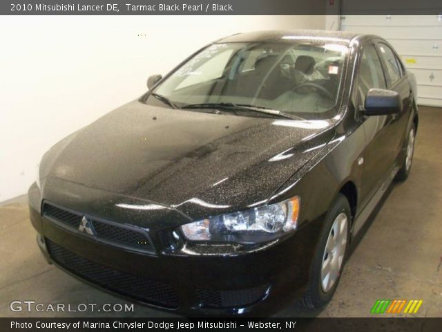 2010 Mitsubishi Lancer DE in Tarmac Black Pearl