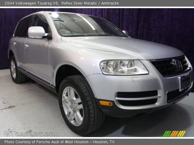 2004 Volkswagen Touareg V8 in Reflex Silver Metallic
