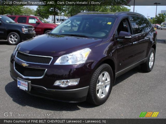 2010 Chevrolet Traverse LT AWD in Dark Cherry Metallic