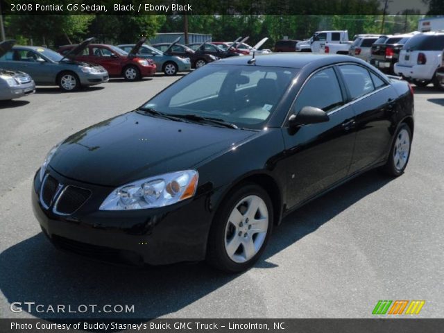 2008 Pontiac G6 Sedan in Black