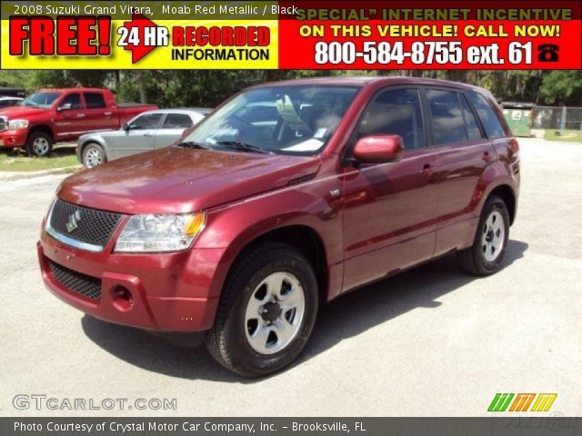2008 Suzuki Grand Vitara  in Moab Red Metallic
