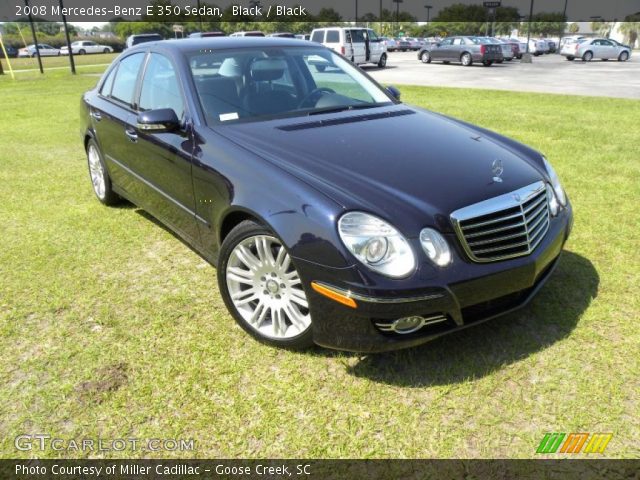 2008 Mercedes-Benz E 350 Sedan in Black