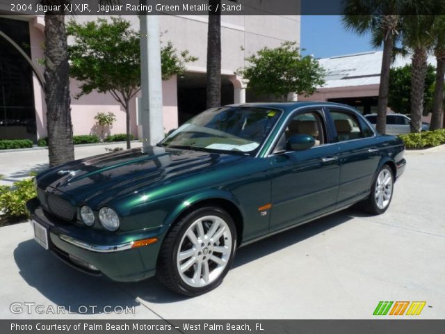 2004 Jaguar XJ XJR in Jaguar Racing Green Metallic