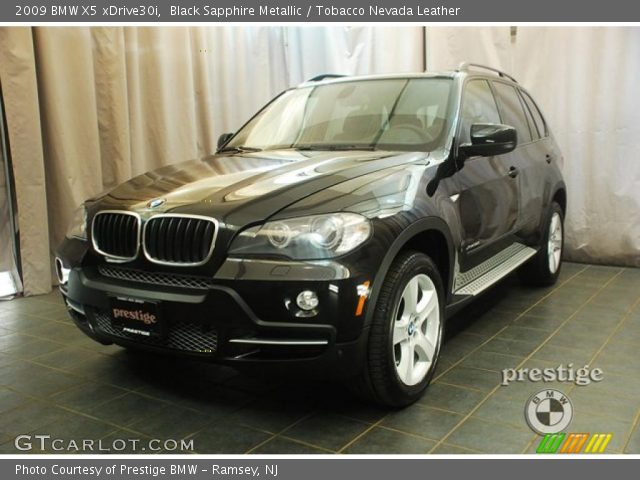 2009 BMW X5 xDrive30i in Black Sapphire Metallic