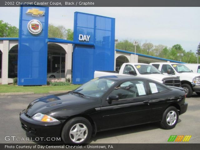2002 Chevrolet Cavalier Coupe in Black