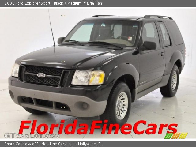 2001 Ford Explorer Sport in Black