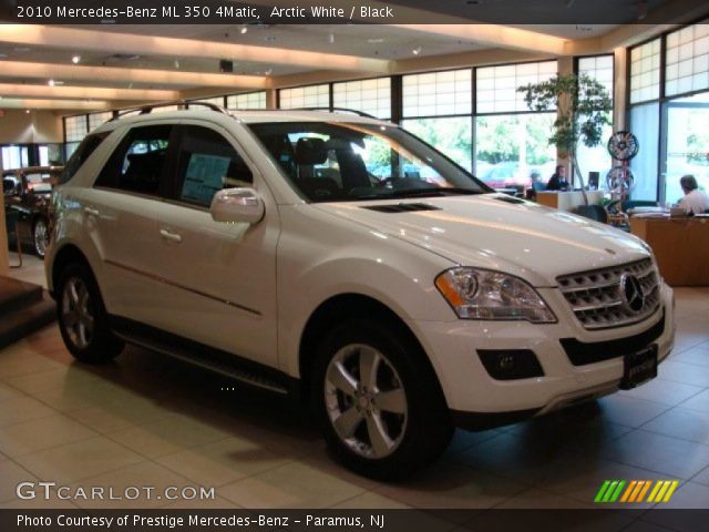 2010 Mercedes-Benz ML 350 4Matic in Arctic White