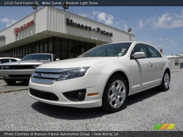 2010 Ford Fusion SE in White Suede