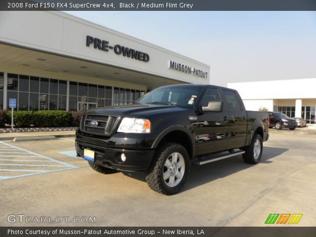 2008 Ford F150 FX4 SuperCrew 4x4 in Black