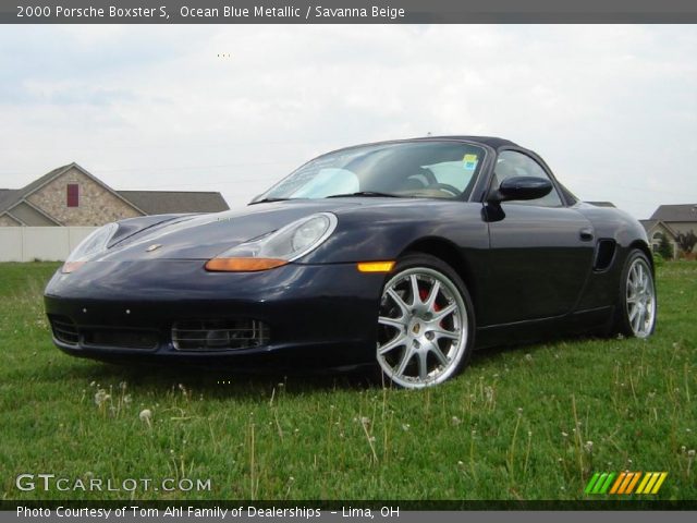 2000 Porsche Boxster S in Ocean Blue Metallic
