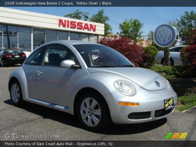 2008 Volkswagen New Beetle S Coupe in Reflex Silver
