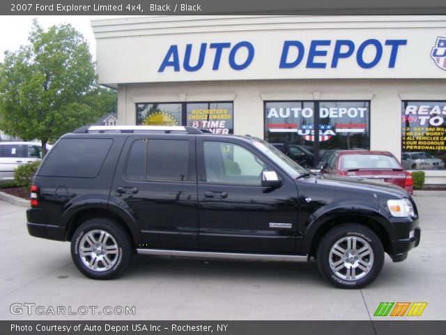 2007 Ford Explorer Limited 4x4 in Black
