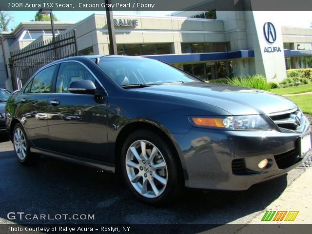 2008 Acura TSX Sedan in Carbon Gray Pearl