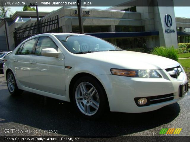 2007 Acura TL 3.2 in White Diamond Pearl