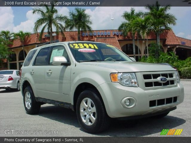 2008 Ford Escape Limited in Light Sage Metallic
