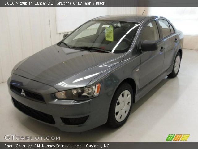 2010 Mitsubishi Lancer DE in Graphite Gray Pearl