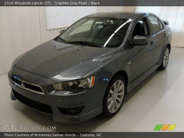 2010 Mitsubishi Lancer GTS in Graphite Gray Pearl