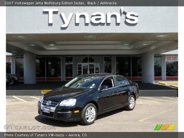 2007 Volkswagen Jetta Wolfsburg Edition Sedan in Black