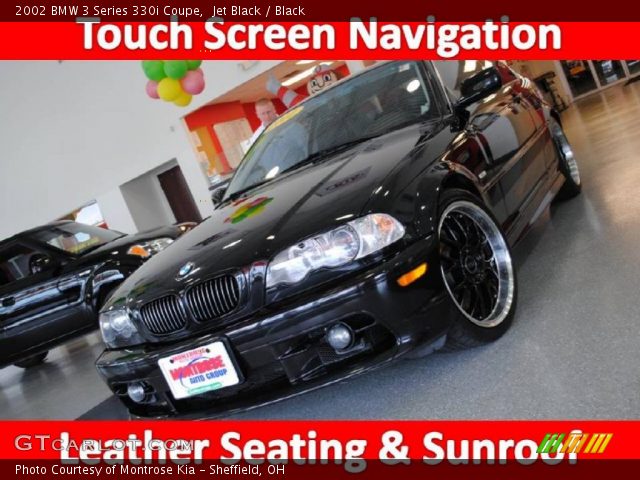 2002 BMW 3 Series 330i Coupe in Jet Black