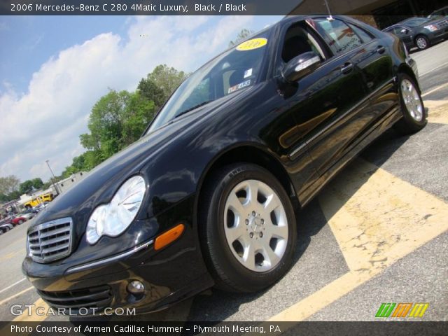 2006 Mercedes-Benz C 280 4Matic Luxury in Black