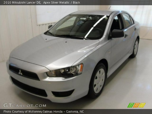 2010 Mitsubishi Lancer DE in Apex Silver Metallic