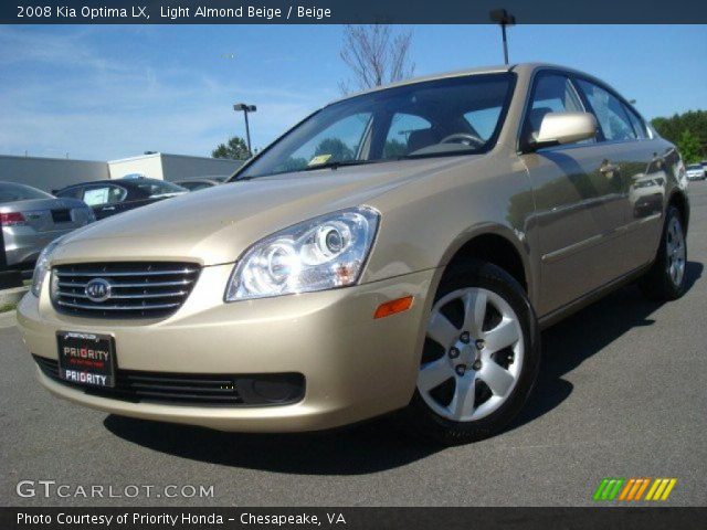 2008 Kia Optima LX in Light Almond Beige