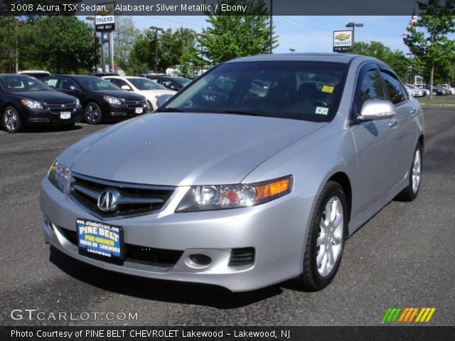 2008 Acura TSX Sedan in Alabaster Silver Metallic