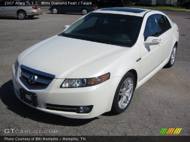 2007 Acura TL 3.2 in White Diamond Pearl