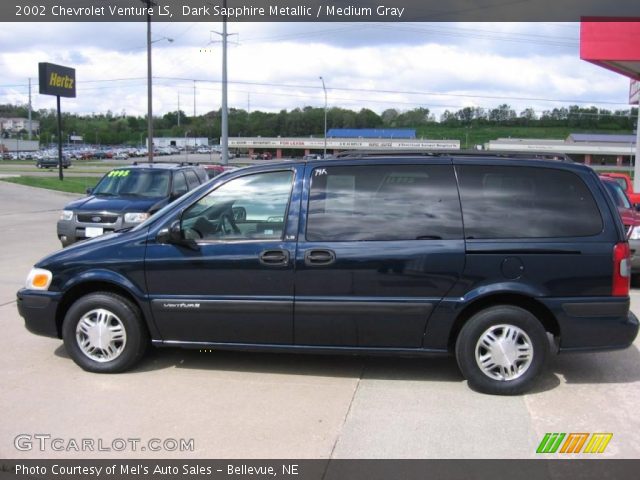2002 Chevrolet Venture LS in Dark Sapphire Metallic