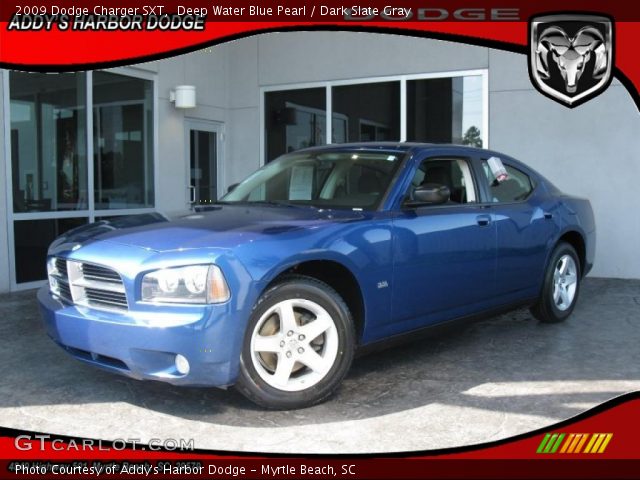 2009 Dodge Charger SXT in Deep Water Blue Pearl