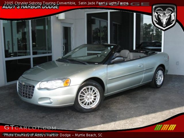 2005 Chrysler Sebring Touring Convertible in Satin Jade Pearl