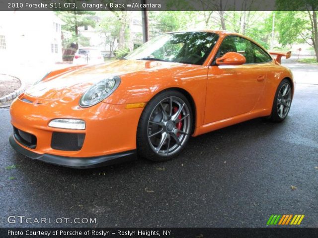 2010 Porsche 911 GT3 in Orange