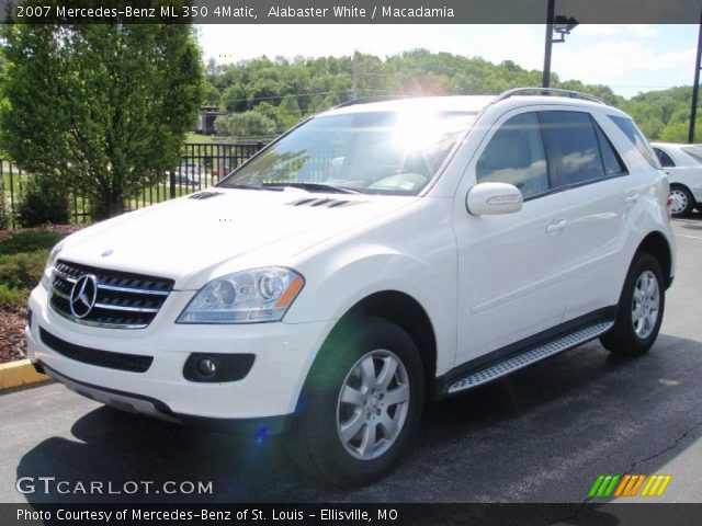 2007 Mercedes-Benz ML 350 4Matic in Alabaster White