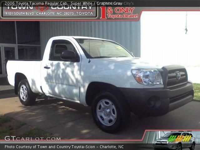 2006 Toyota Tacoma Regular Cab in Super White