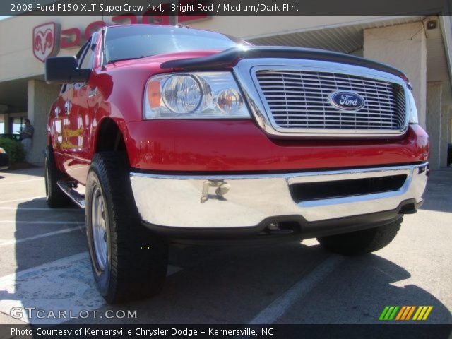 2008 Ford F150 XLT SuperCrew 4x4 in Bright Red
