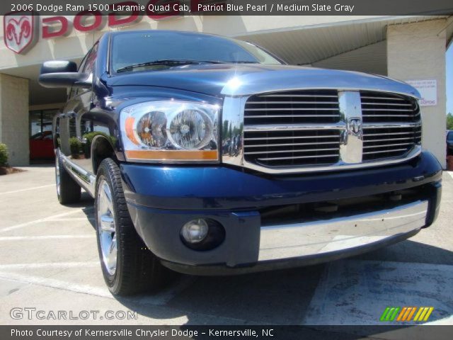 2006 Dodge Ram 1500 Laramie Quad Cab in Patriot Blue Pearl