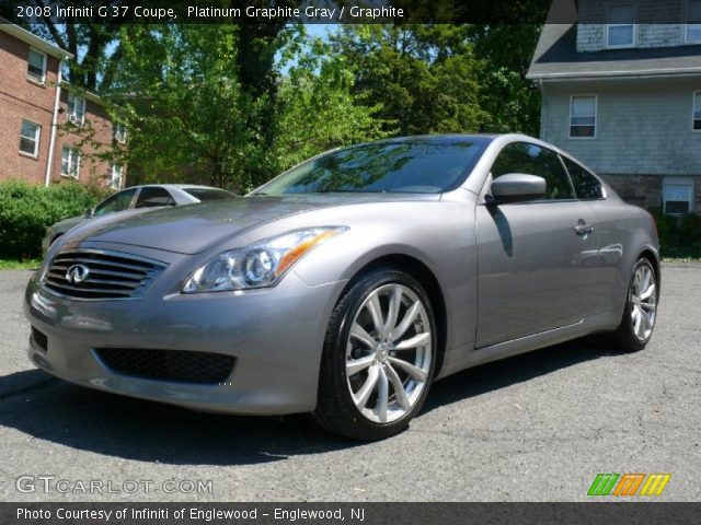 2008 Infiniti G 37 Coupe in Platinum Graphite Gray