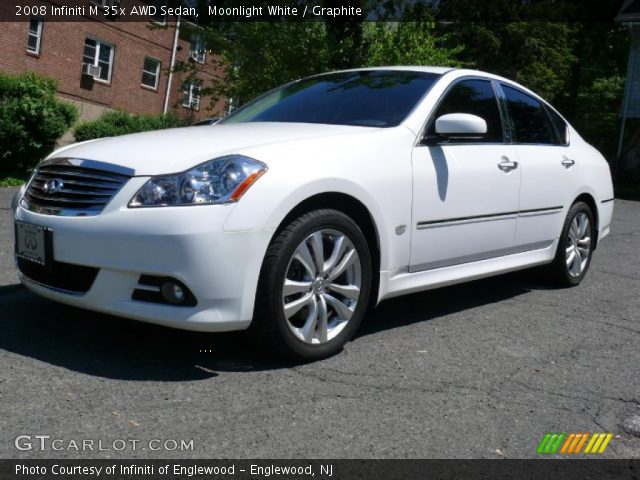 2008 Infiniti M 35x AWD Sedan in Moonlight White